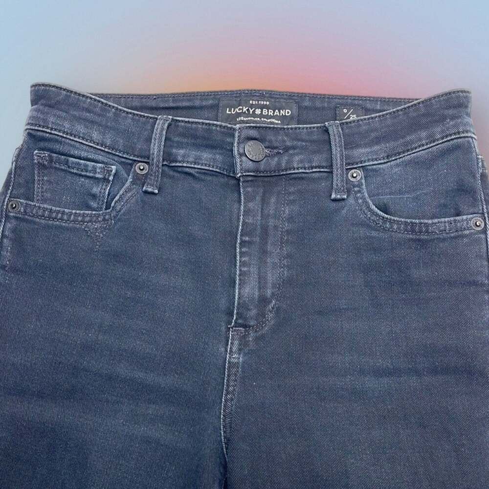 LUCKY BRAND Women’s 0 Black Ankle Jeans